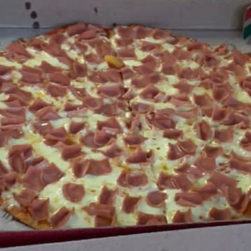 Pizza Salami Jamón Mediana - 8 Porciones