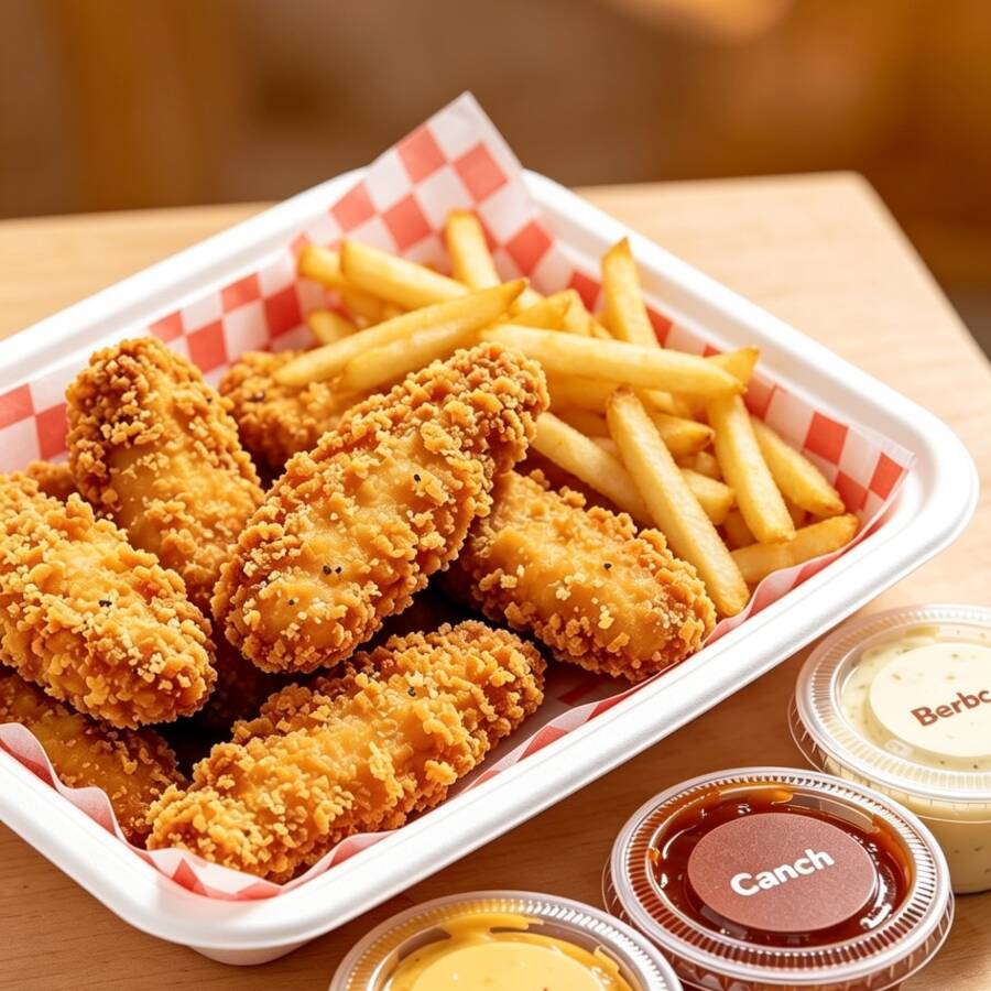 Orden Grande Chicken Tenders (5 piezas)