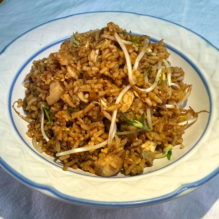 Chow Fan (Res, Pollo o Cerdo)
