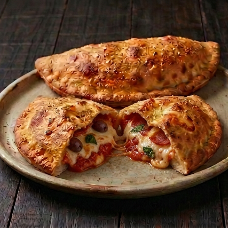 Mussarela, tomate, orégano e azeitonas