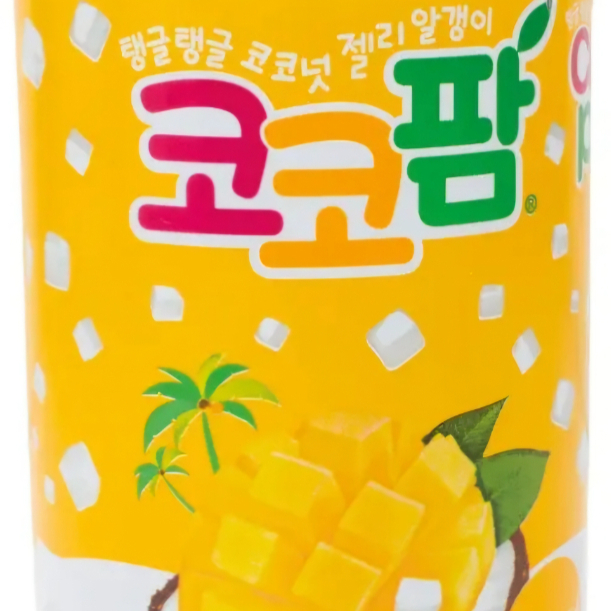 Bebida Coreana Sabor Mango Con Nata de Coco