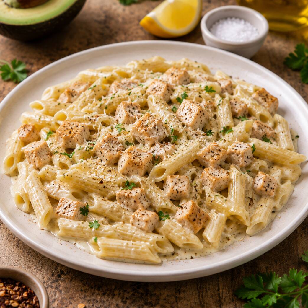 Pasta Cremosa con Pollo