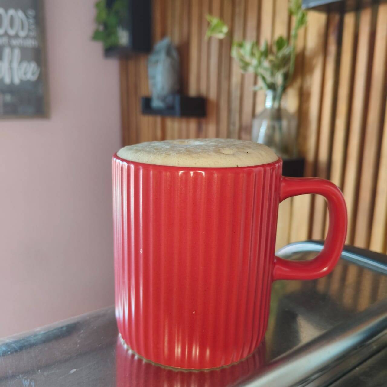 Latte caliente chocomenta