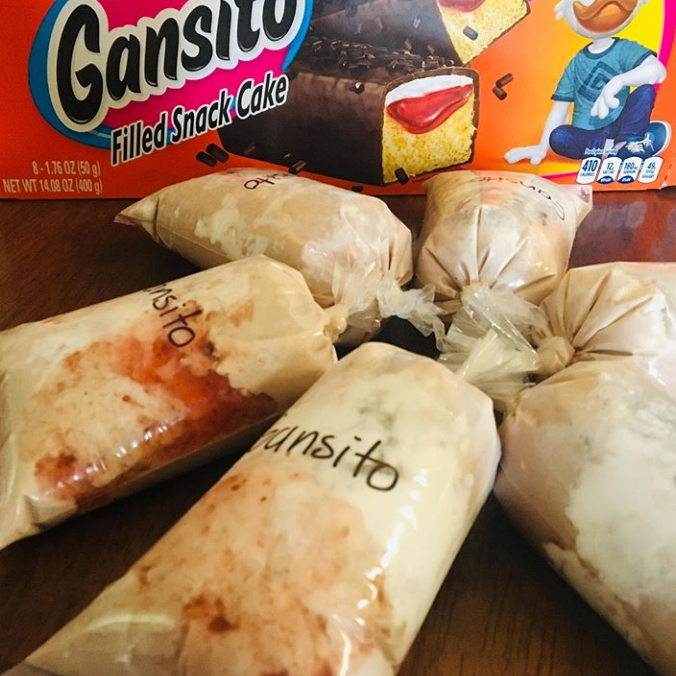 Hielito gourmet de Gansito