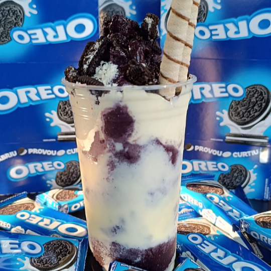 AÇAÍ,LEITE EM PÓ,CREME DE NINHO, BISCOITO OREO
