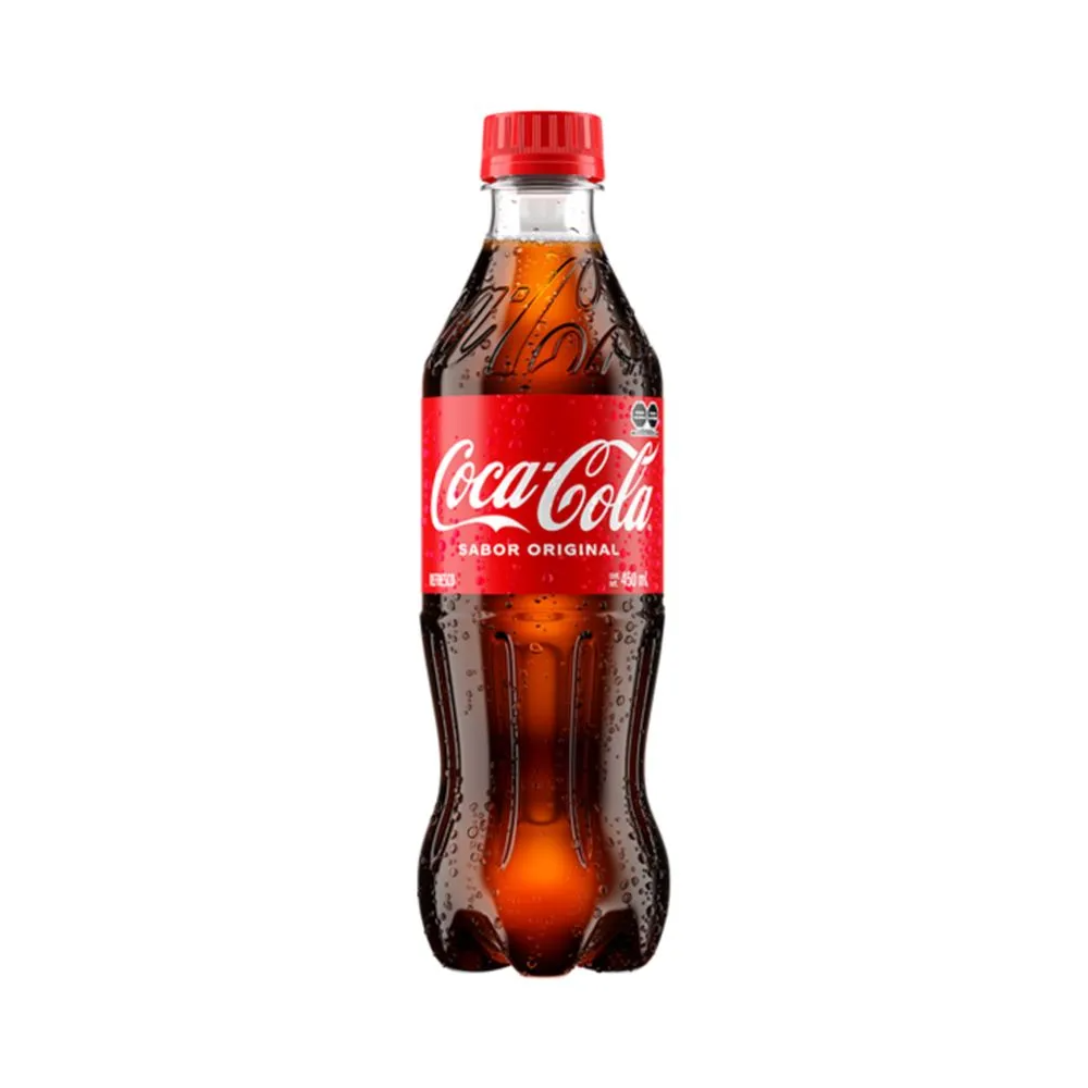 Coca Cola Regular 450 ml Desechable