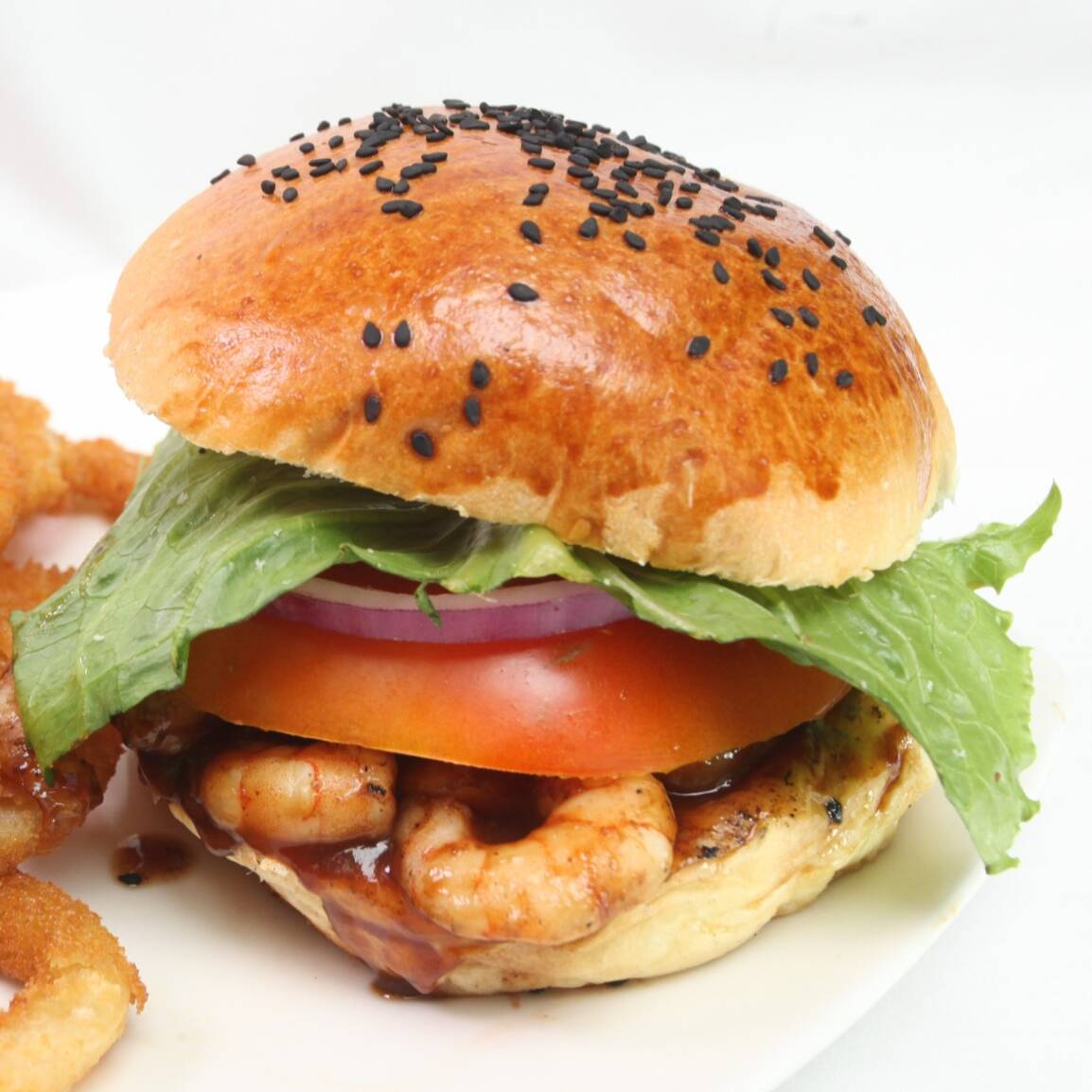 Hamburguesa de camaron