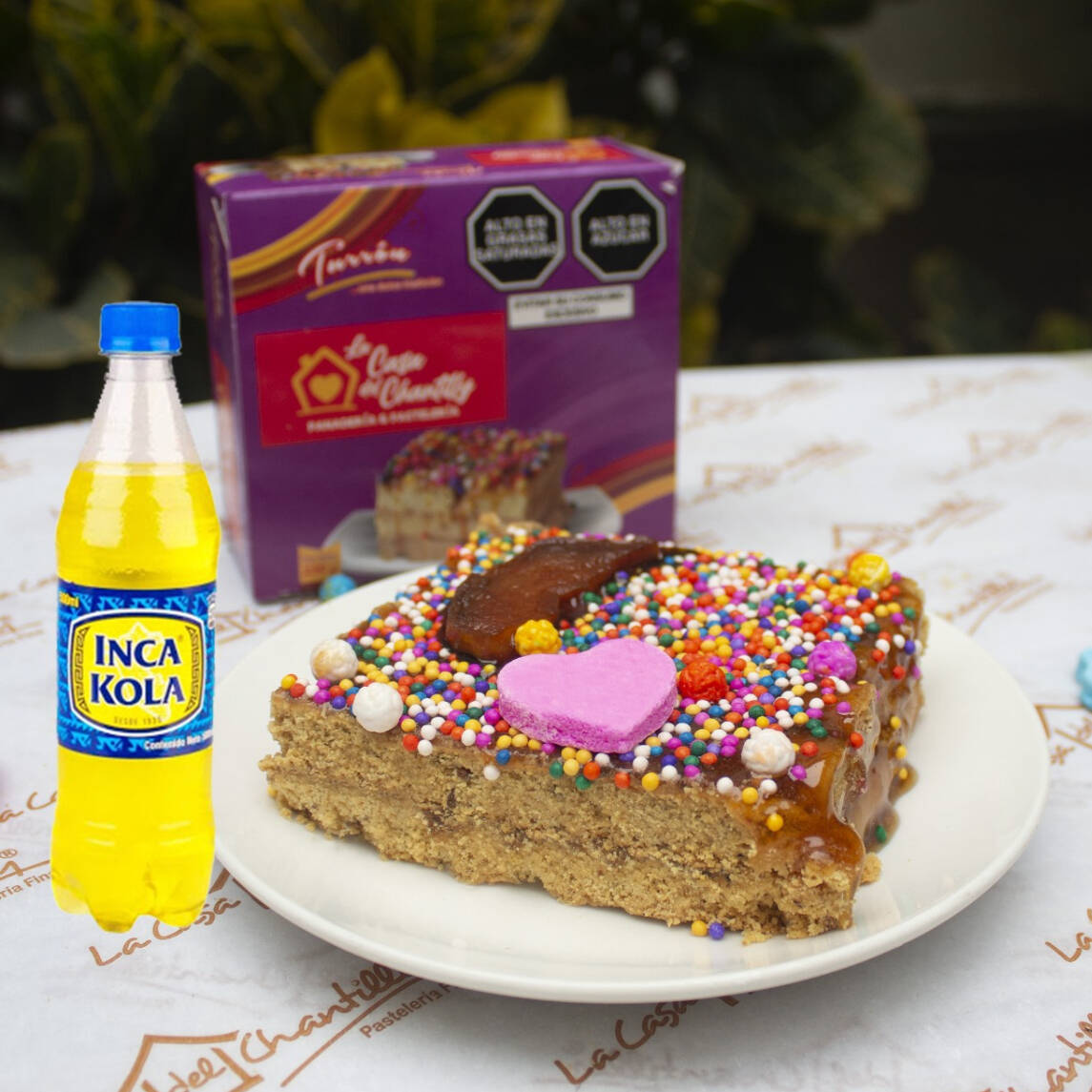 1 Turron 1/4 + gaseosa 500 ml
