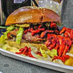 Hamburguesa de Trompo