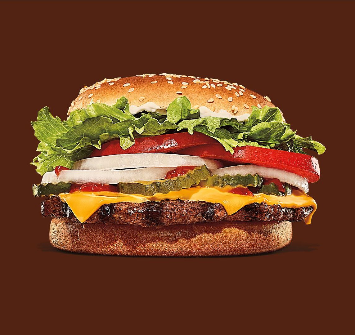 Whopper con queso