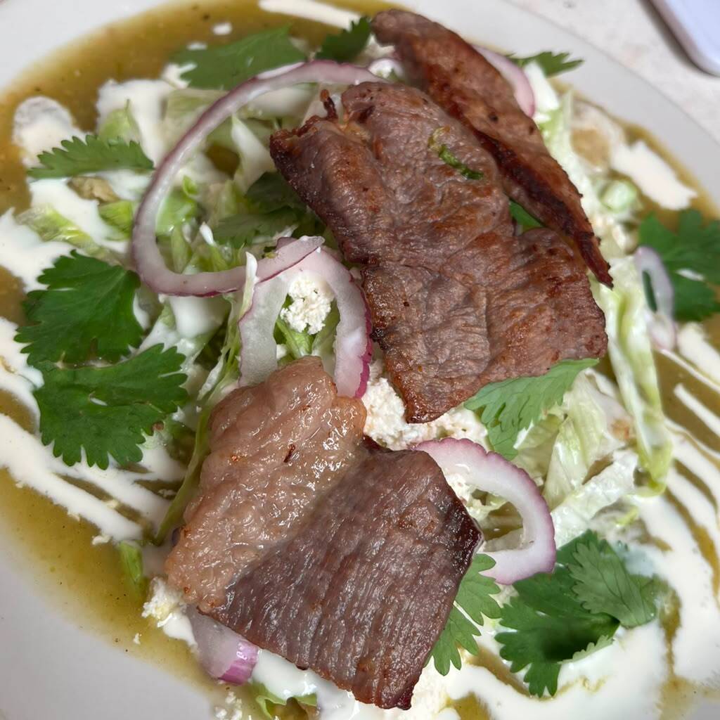 Enchiladas Verdes Caseras
