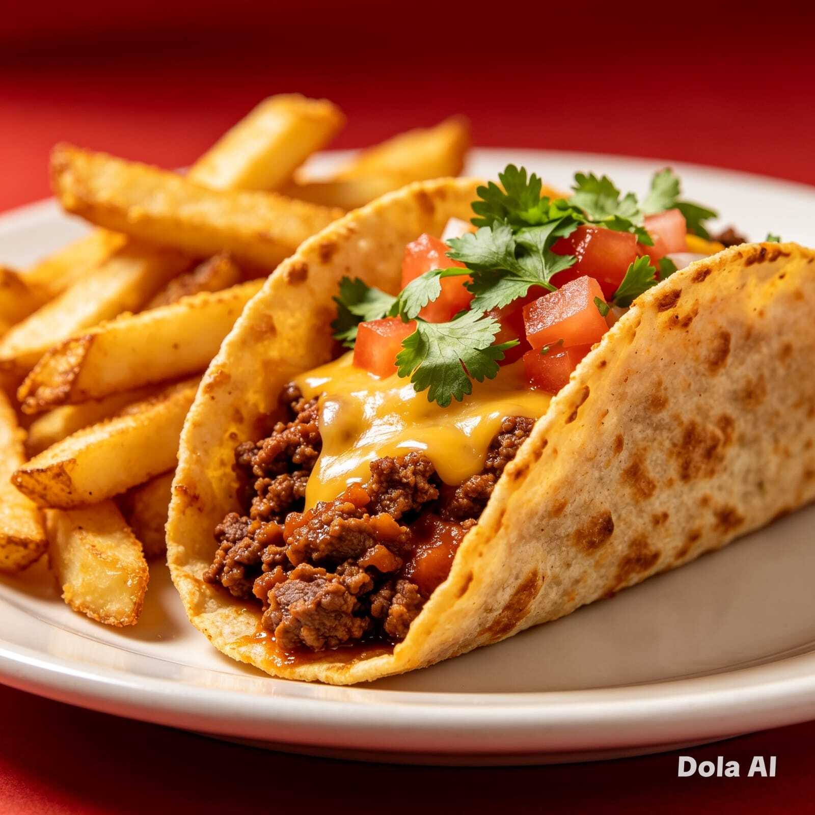 Taco de Carne Enchilada
