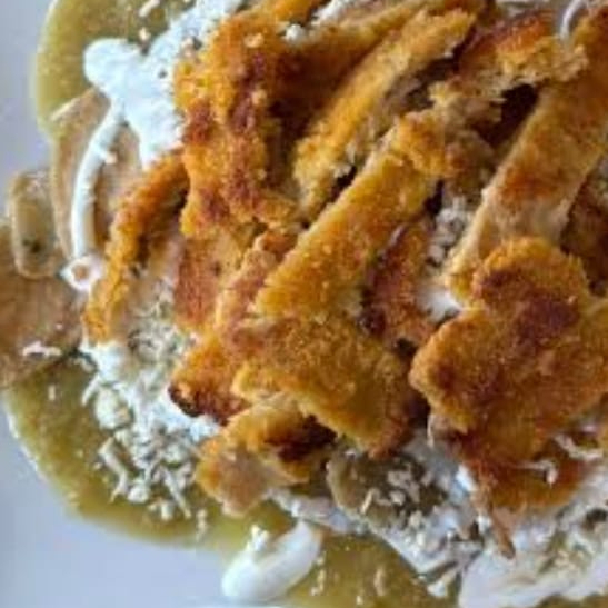Enchiladas con Pechuga Empanizada (4)