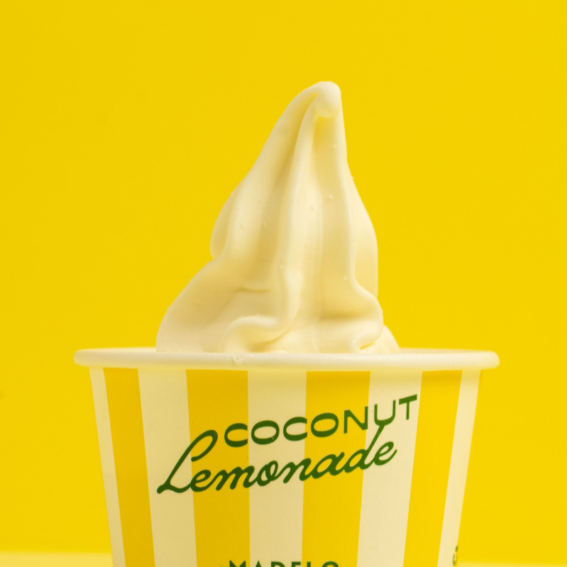 Helado de Limonada de Coco
