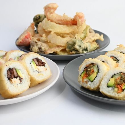 2 Rollos + Verduras Tempura