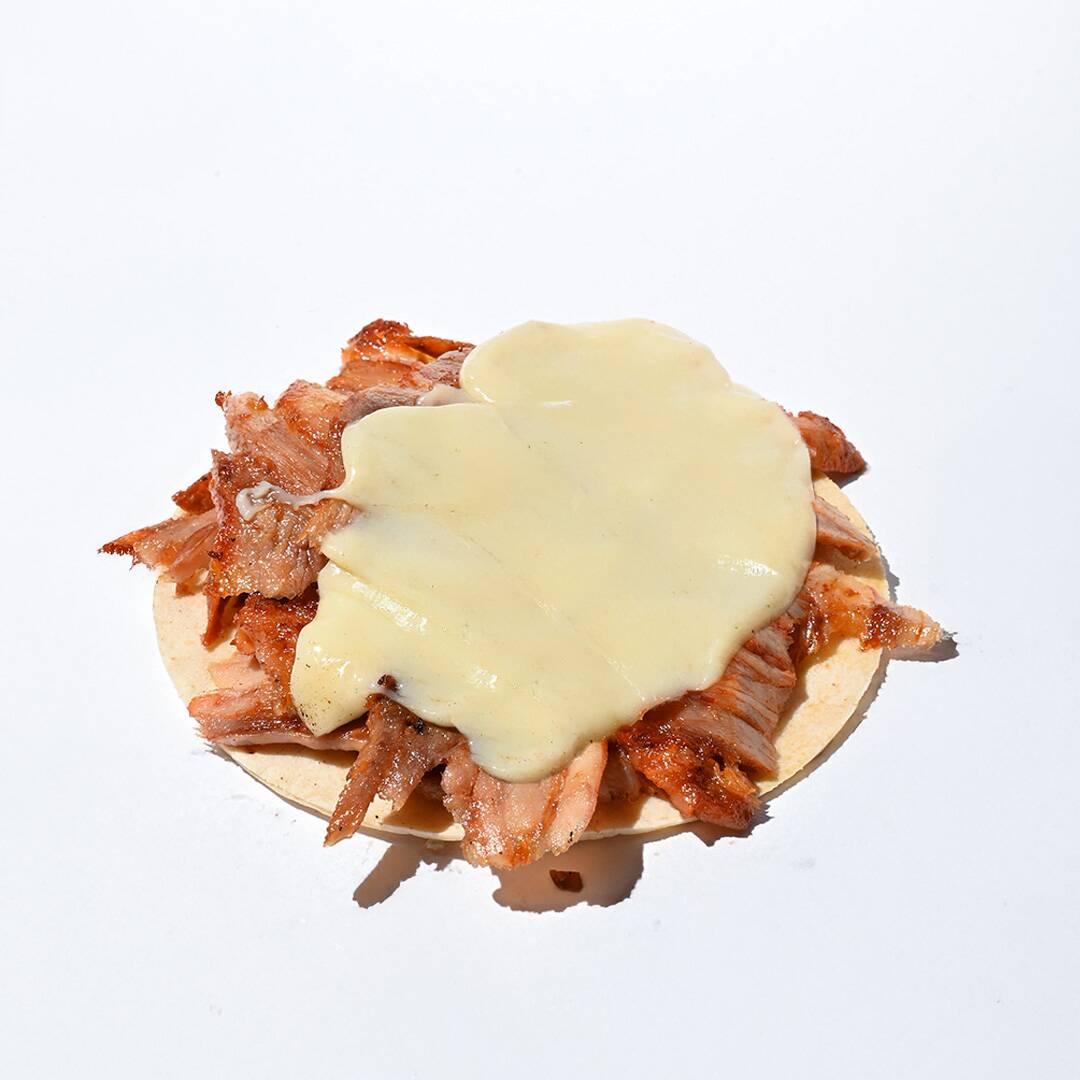 Taco De Pastor Con Queso