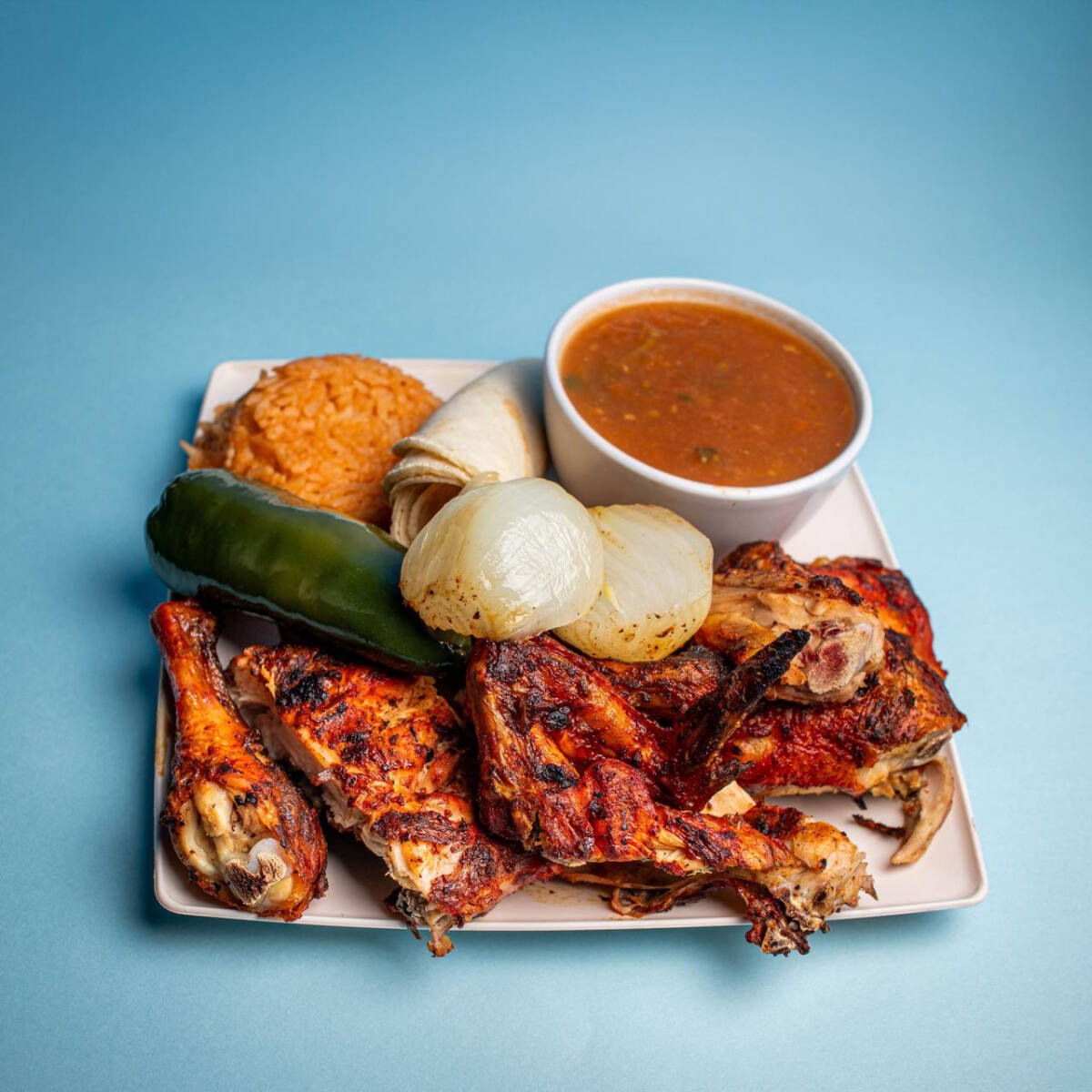 1/2 POLLO