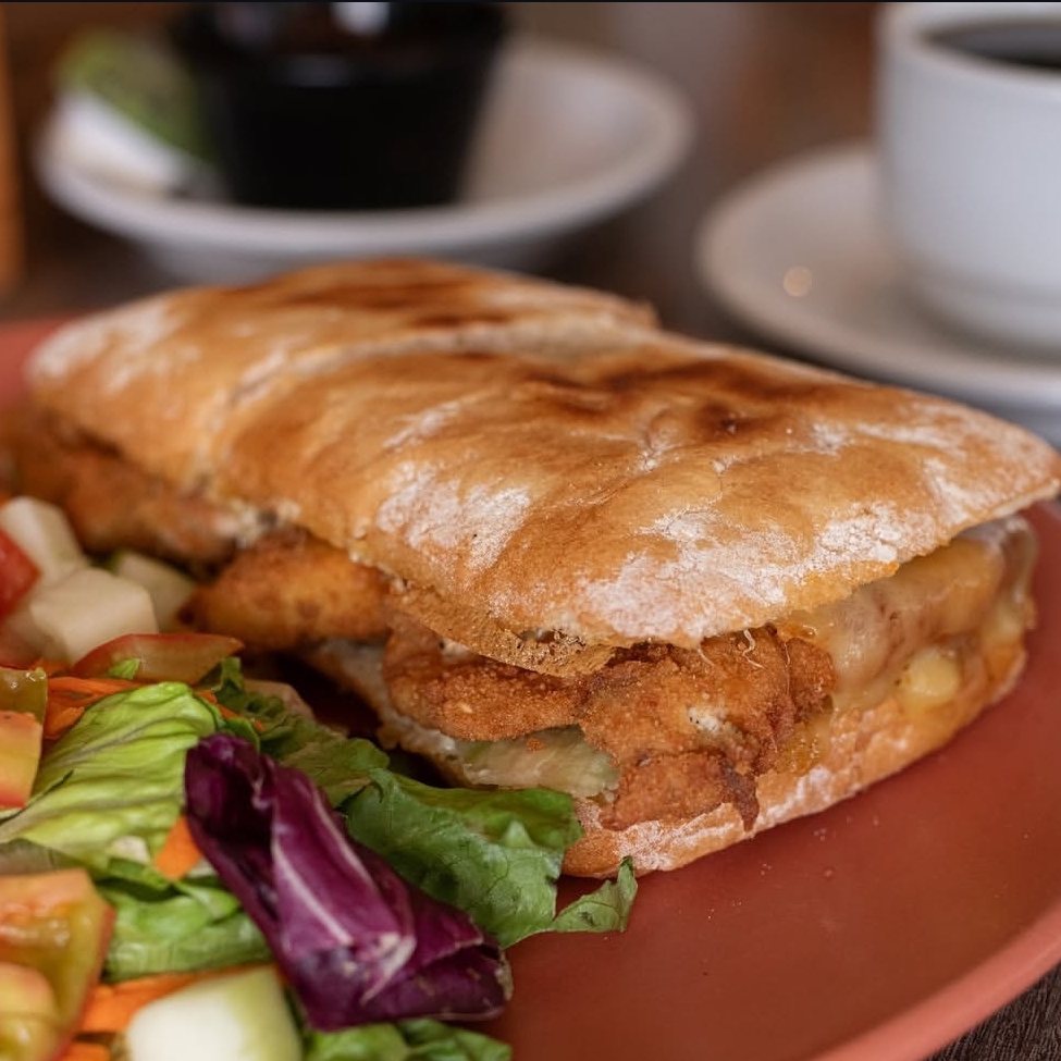 Torta de pollo a la plancha