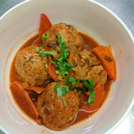 Albondiga de pescado (media)
