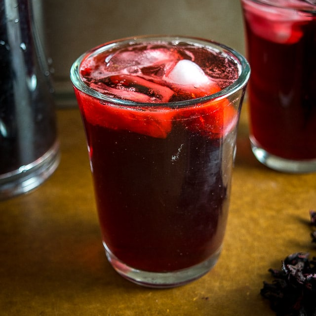 Agua de Jamaica Natural (Litro)