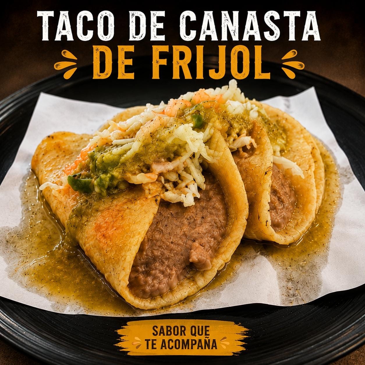 Taco de Canasta Frijol