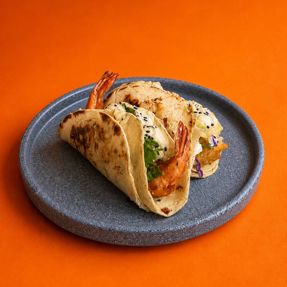 Taco Gobernador — 3 tacos