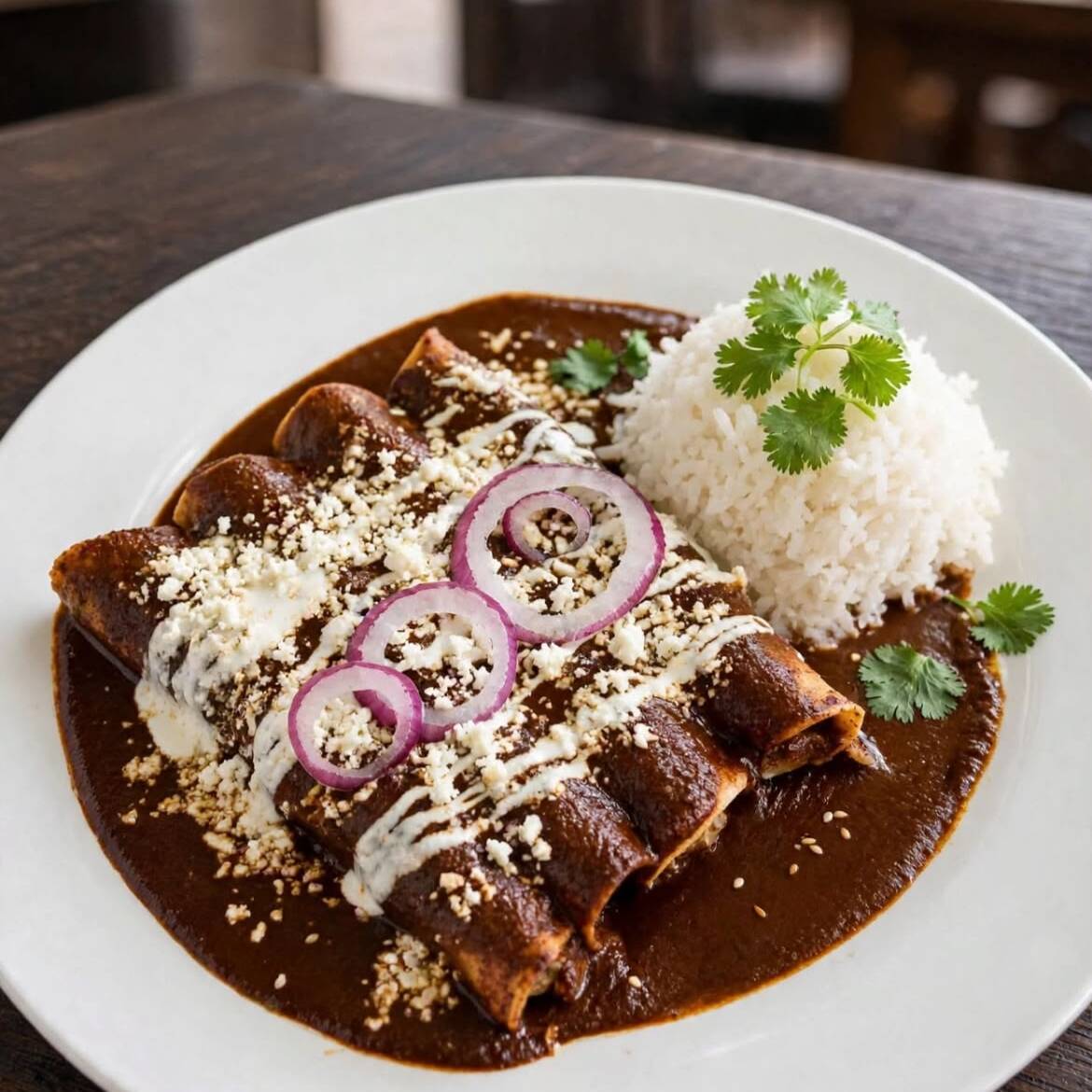 Enmoladas Caseras