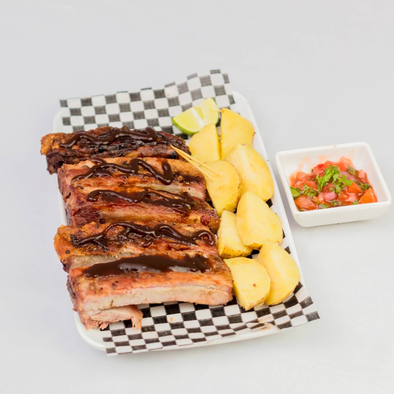 Costilla de Cerdo al Barril