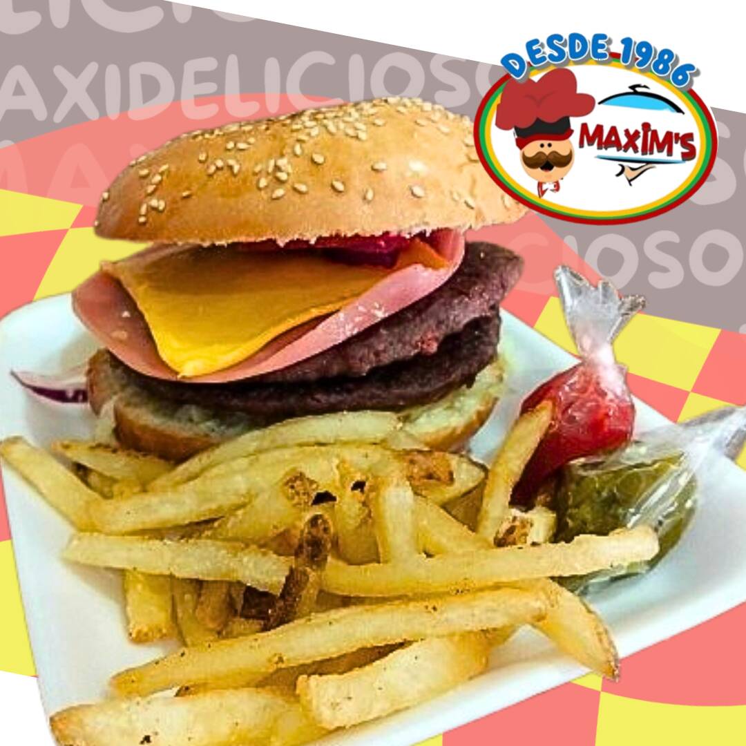 HAMBURGUESA MAXIMS