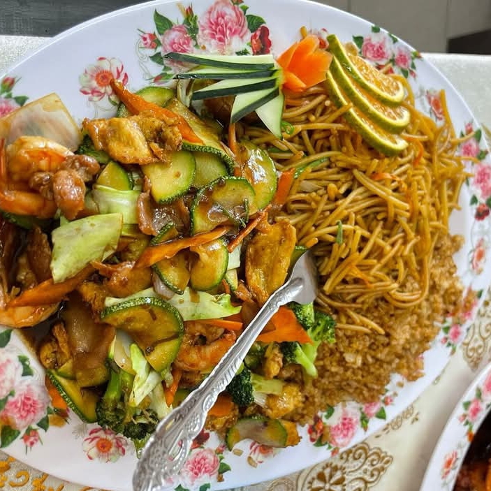 Pollo teriyaki mediano