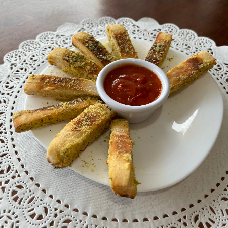 Palitos de Pan Al Parmesano