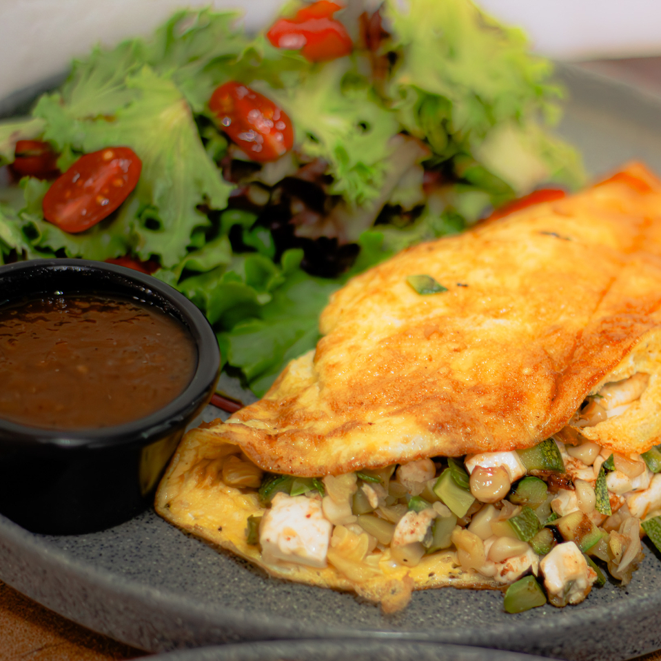 Omelette de vegetales