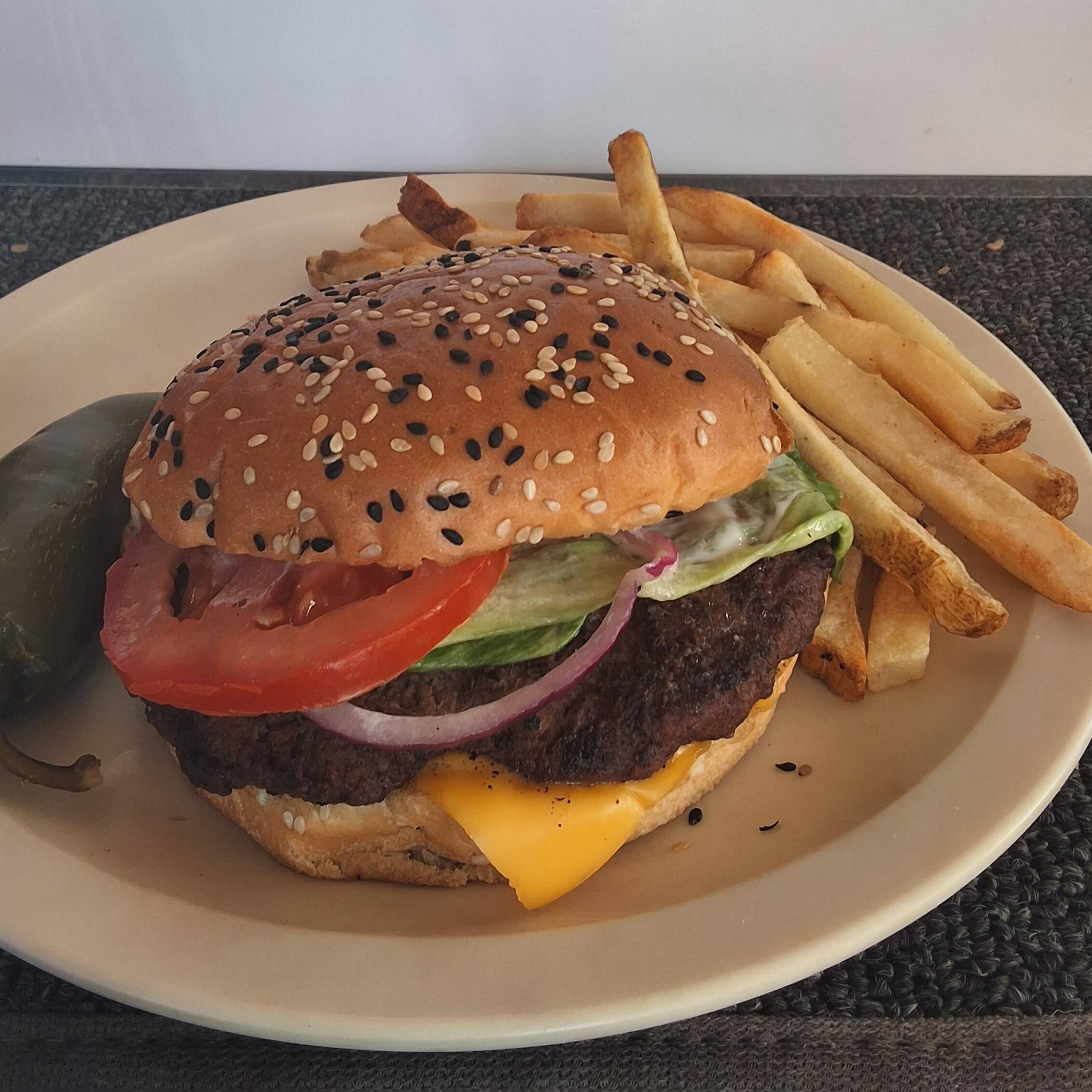 Hamburguesa Especial con Papas