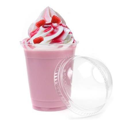 Malteada de fresa