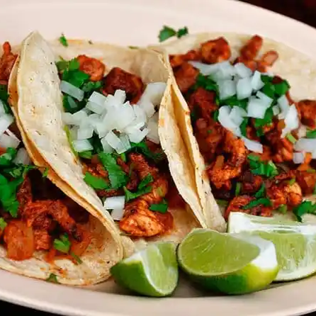 Media Orden de 6 Tacos de Pastor