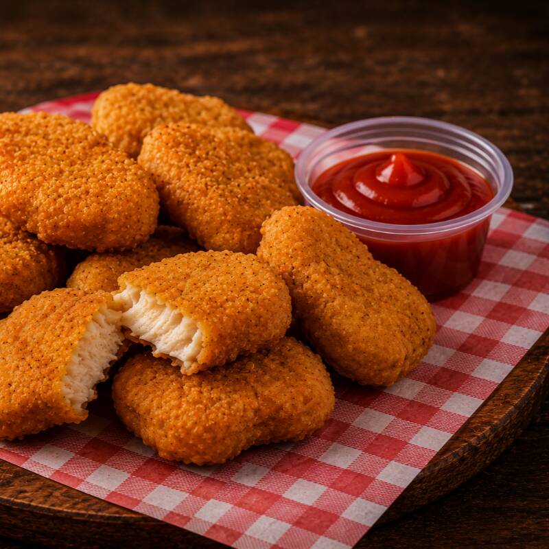 9 Piezas de Nuggets De Pollo