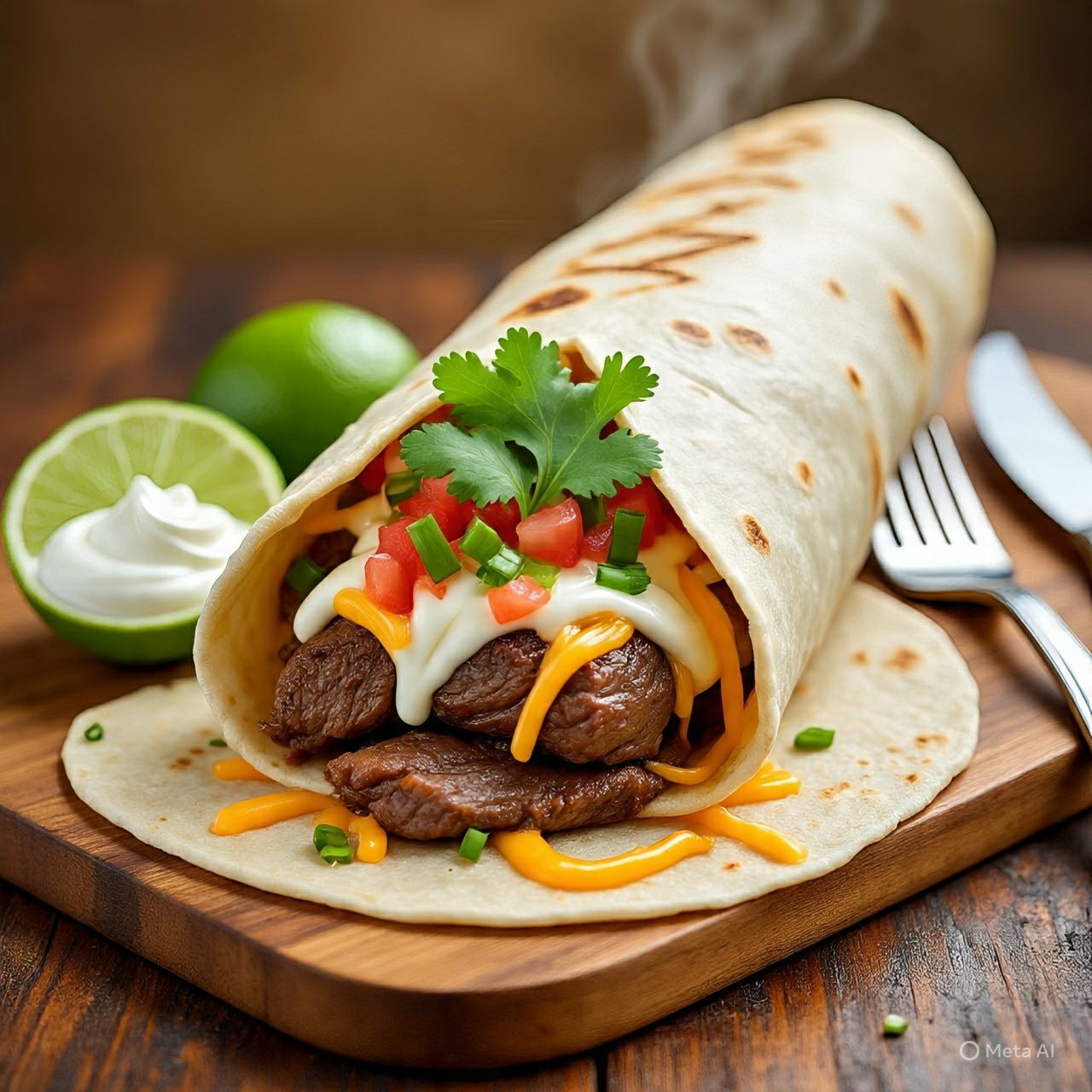 Burrito de Bistec