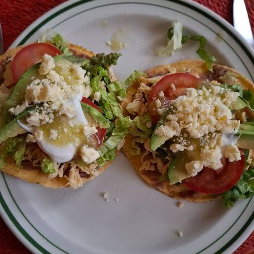 Tostadas de Pollo