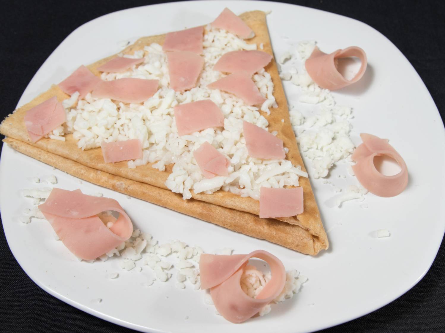 Crepa de Queso con Jamón