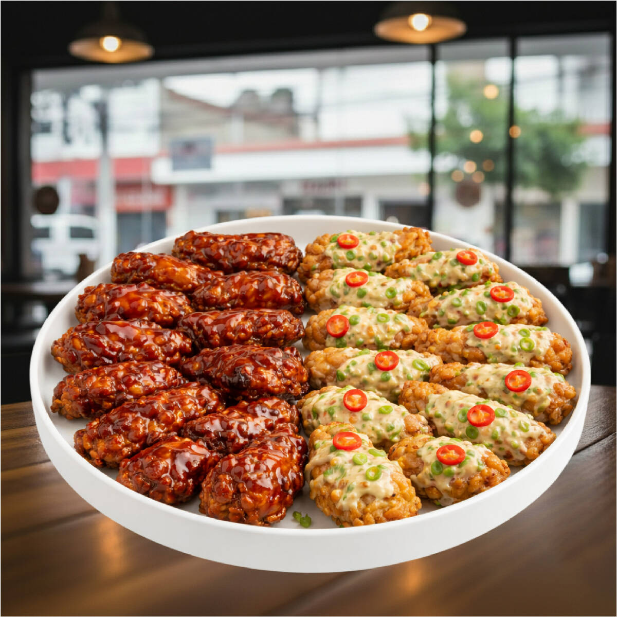 RONDA DE 24 ALITAS (SABOR A ESCOGER)