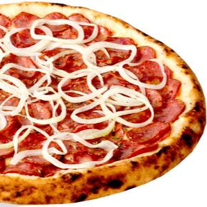 Pizza meia calabresa e meia marguerita