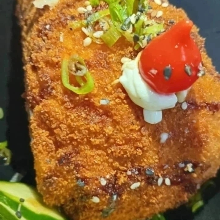 Salmão, Arroz, Cream Cheese e cebolinho