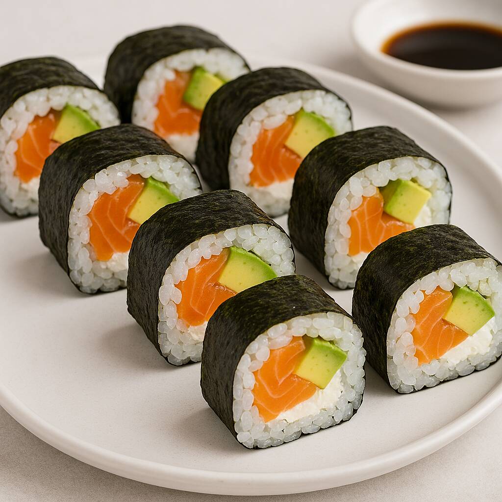 Sushi Maki Salmón Ahumado