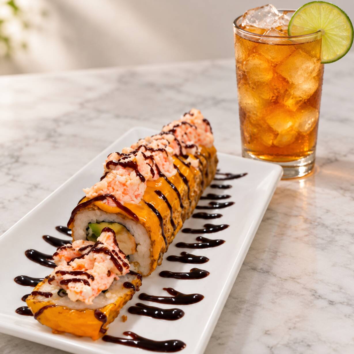 Sushi El Zorro + Un Té de 500ml