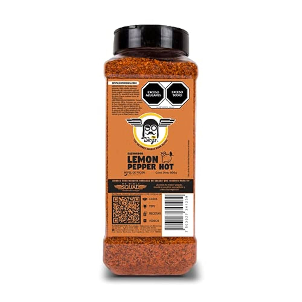 Sazonador LEMON PEPPER HOT