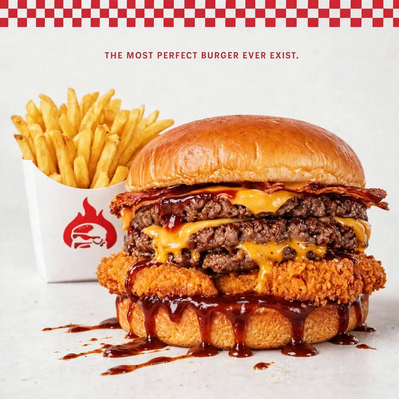Double Western Bacon Est.