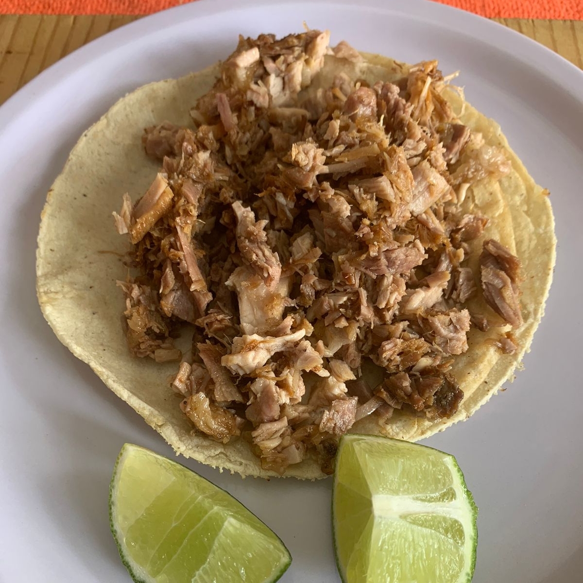 Taco de carnitas