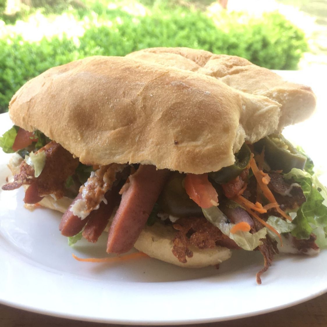 TORTA DE SALCHICHA.