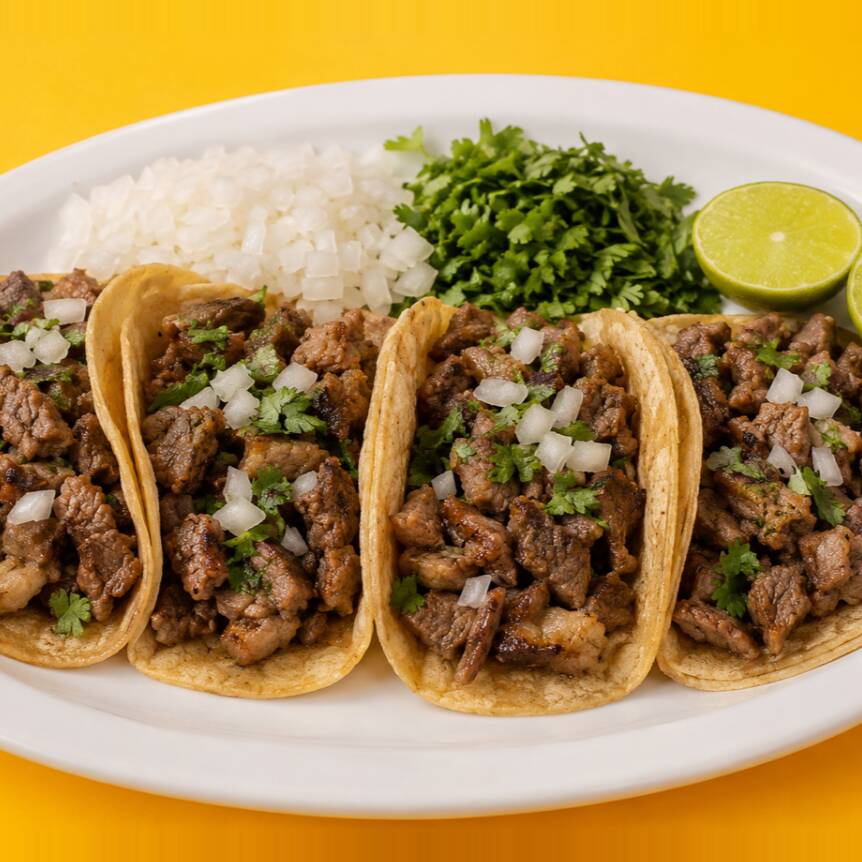 Tacos de bistec