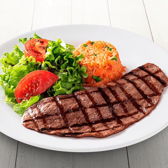 Filete Asado (pollo, res o cerdo) Com Corr